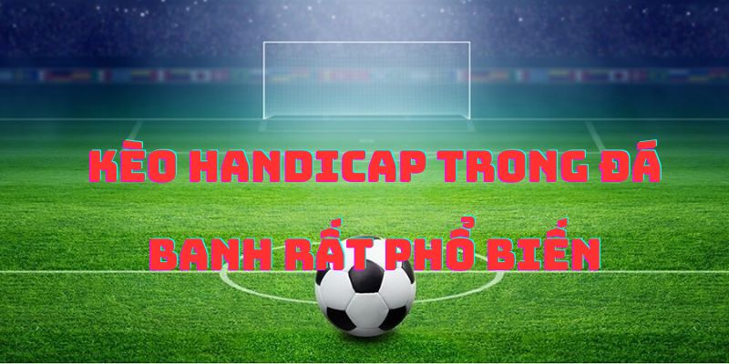 Kèo handicap được ưa chuộng hàng đầu trong đá banh