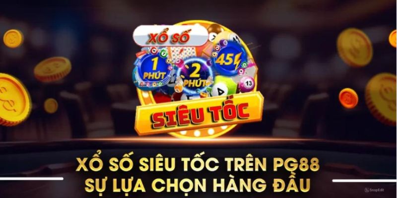 Hình thức xổ số PG88 siêu tốc